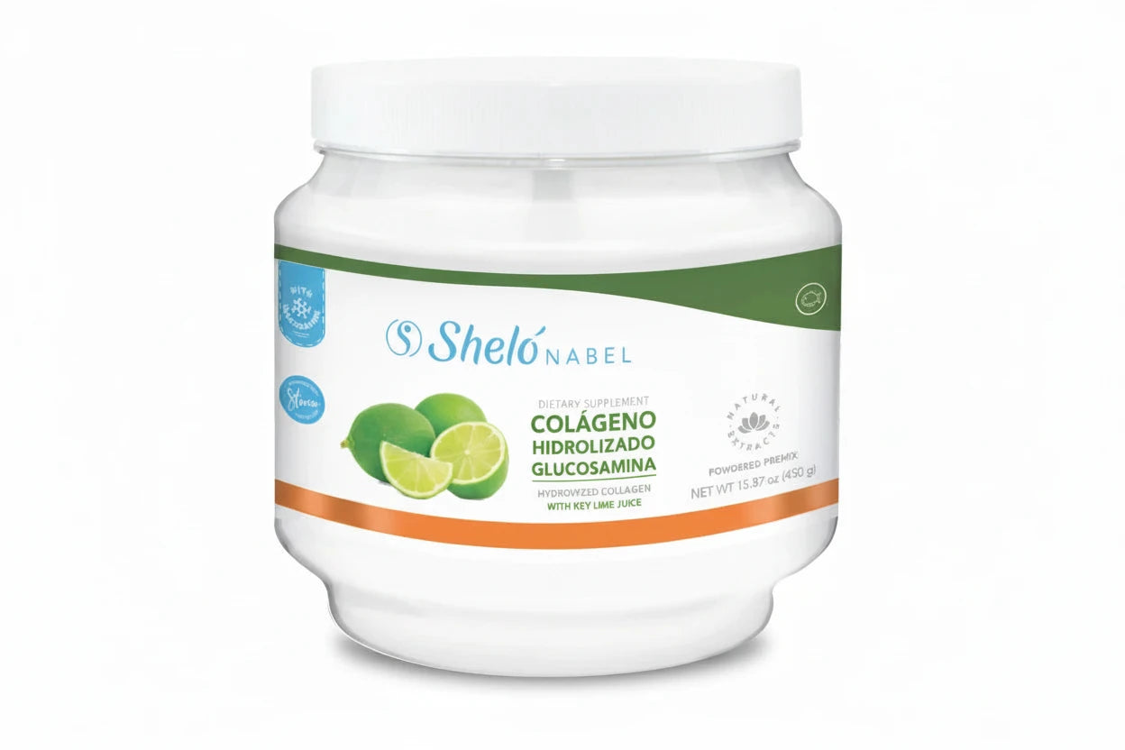 COLAGENO HIDROLIZADO GLUCOSAMINA SABOR LIMON/ HYDROLIZED COLLAGEN WITH KEY LIME JUICE